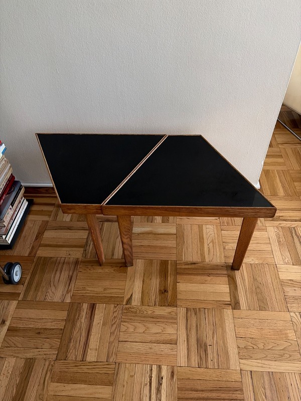 1930's Wood and Bakelite End Tables