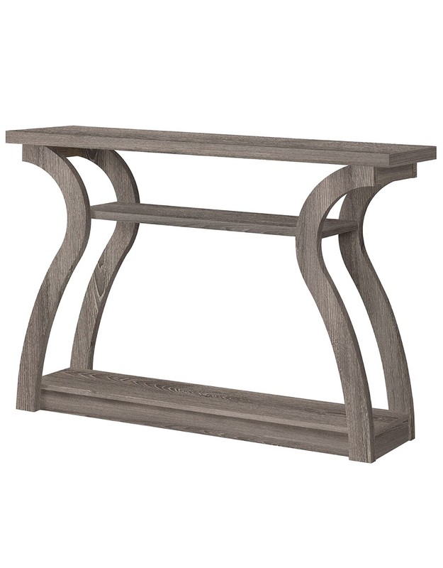 Dark Taupe Console Table 47 inches long (a)