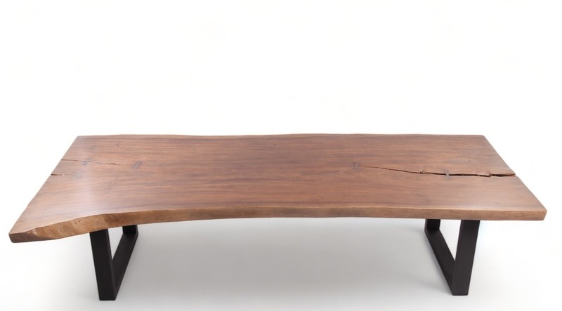118" Inch Living Edge Desk or Dining Table 3 gallery