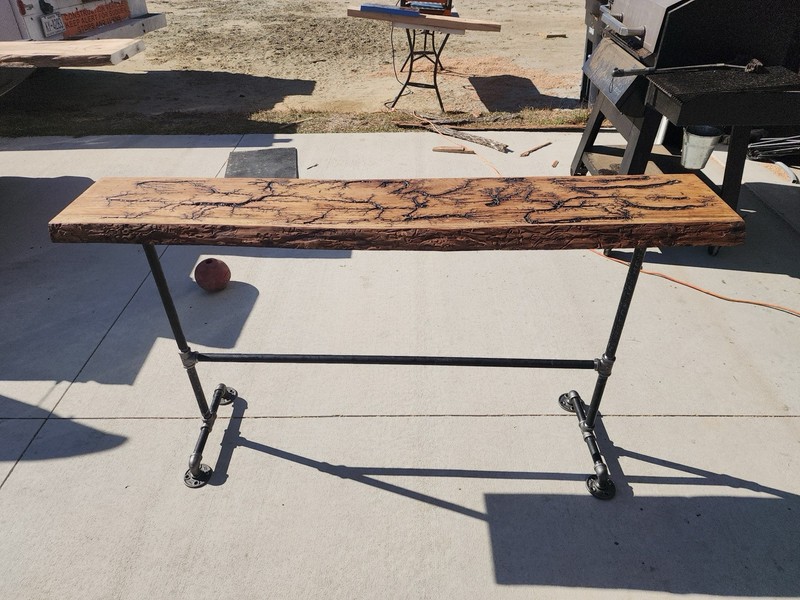 Live Edge Epoxy Sofa Table gallery