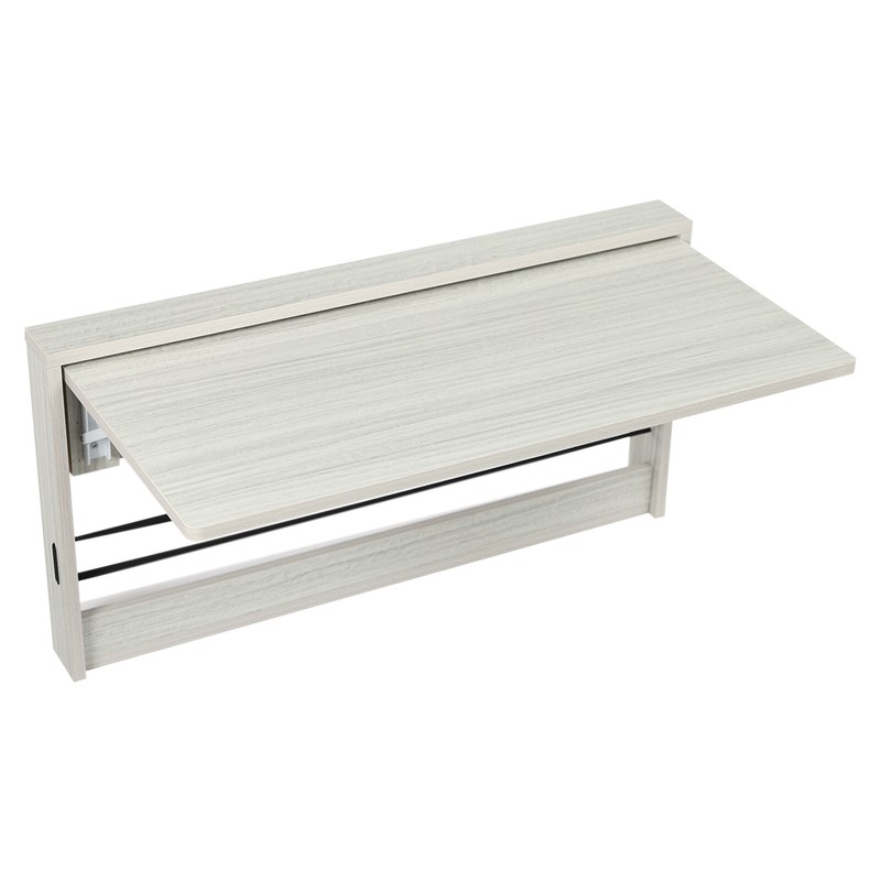 Wall Mounted Folding Table Light Gray Fold Down Table Wall Mounted Home