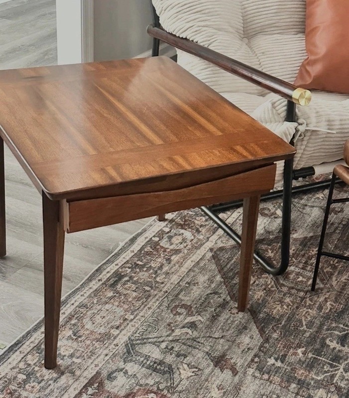 Harlequin Mid Century Modern Side Table American of Martinsville Gershun Vintage