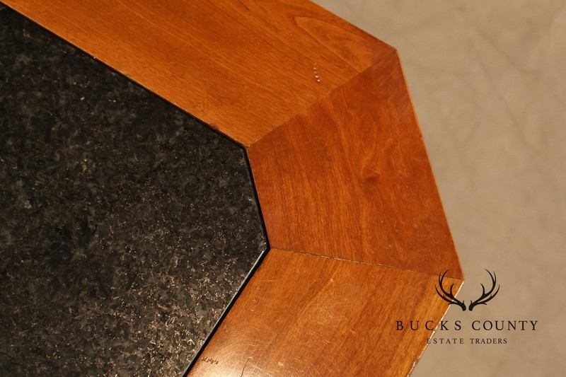 Stickley 21st Century Collection Granite Top Cherry Coffee Table gallery