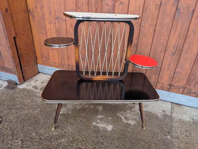 50S Flower Bench 50S Vintage Flower Table Rockabilly Flower Tier gallery