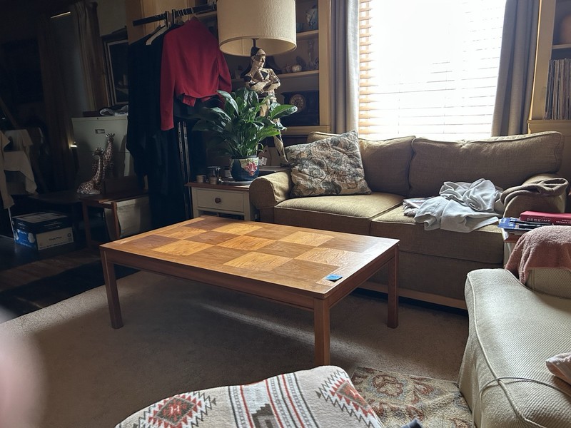 Vintage Heggen Mid Century Danish Modern Coffee Table made in Norway