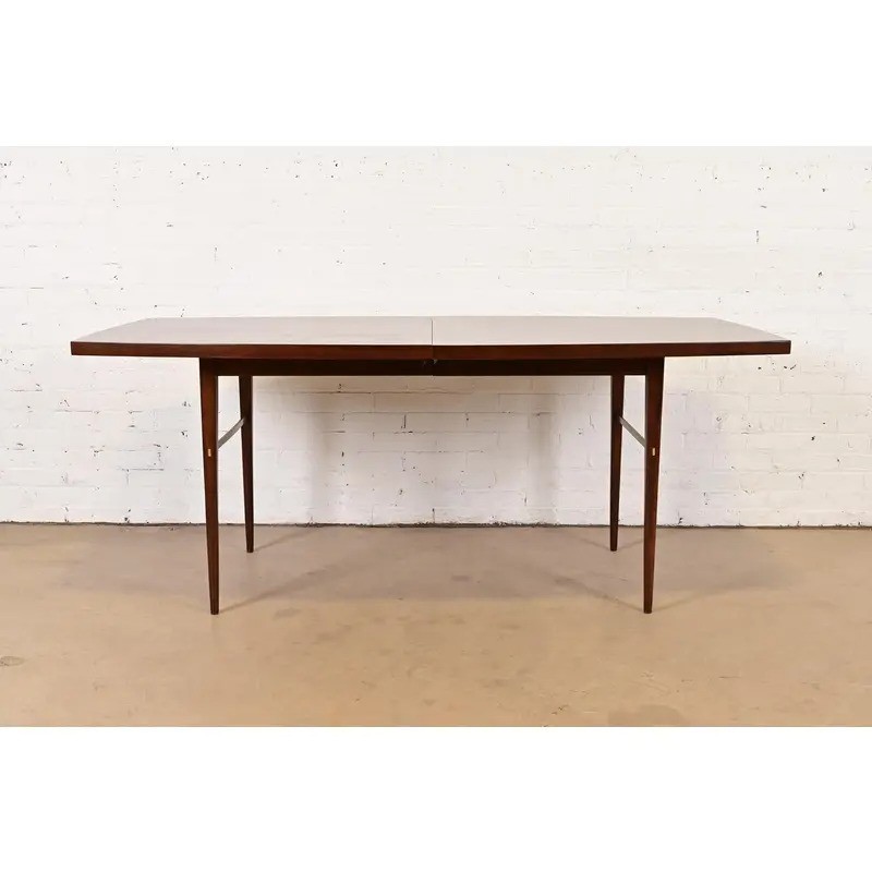 Paul McCobb Mid-Century Modern Extension Dining Table, Newly Refinished gallery