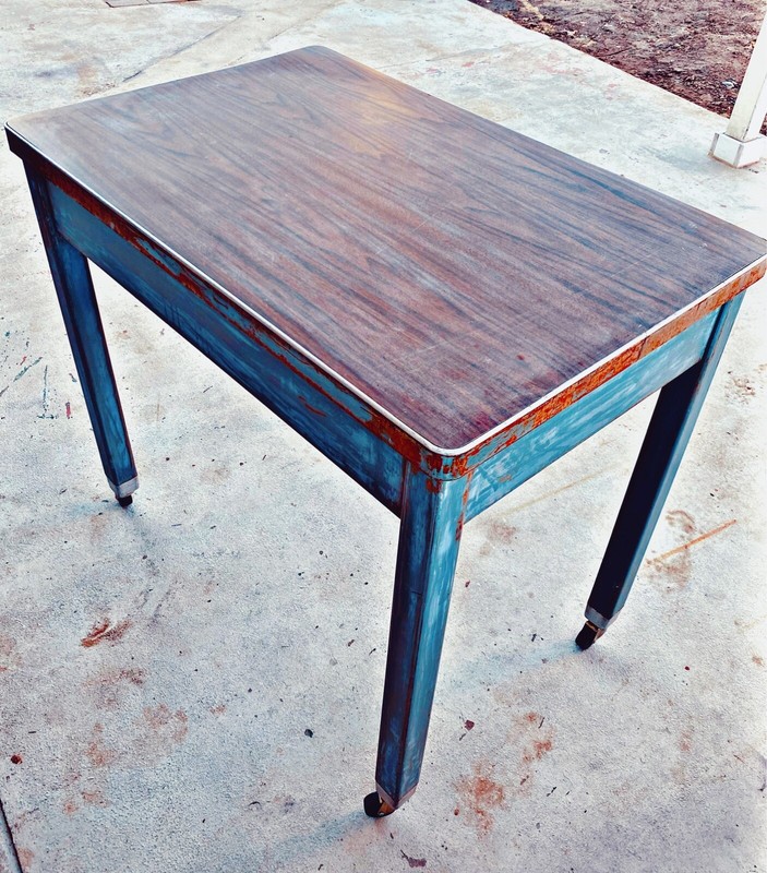 Vintage General Fireproofing Co. Table – Mid Century