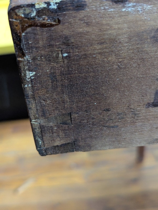 C. 1825 Yellow And White Pine Table Lower Delaware gallery