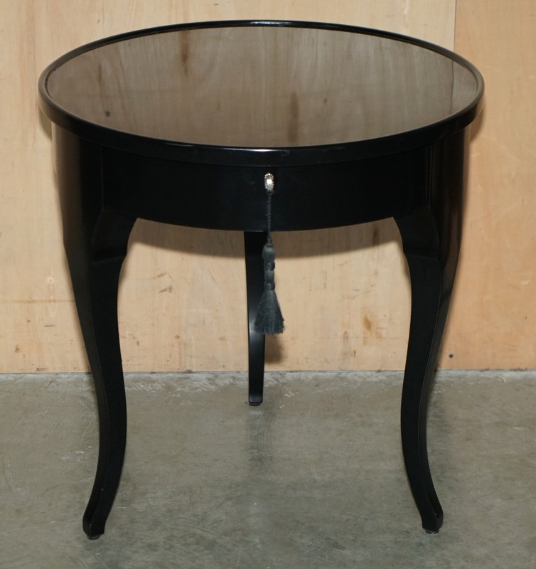 PAIR OF RALPH LAUREN RRP £11,440 MAYFAIR OCCASIONAL SIDE END LAMP WINE TABLES gallery