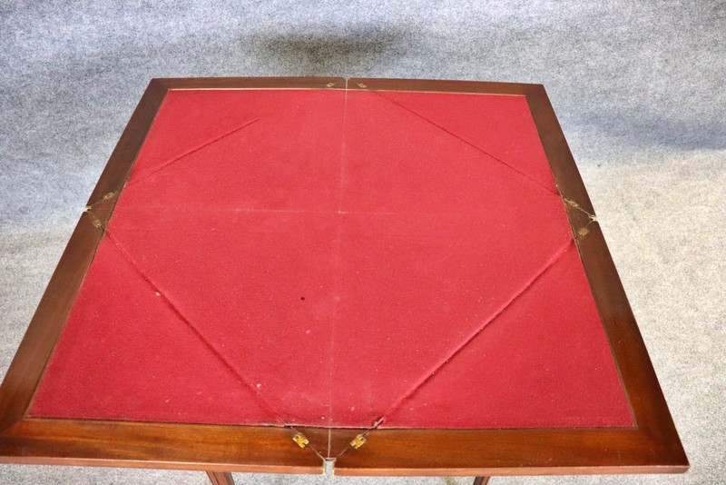 19th century Bronze Mounted Louis XVI French Napkin Table gallery