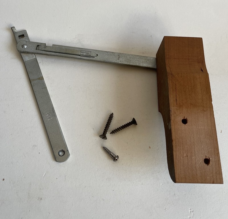 Extensole Table Fold Out Hinge (Parts) Antique Expandable Table