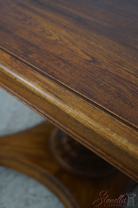 LF67942: Victorian Style Walnut Regency Hand Crafted Pedestal Table gallery