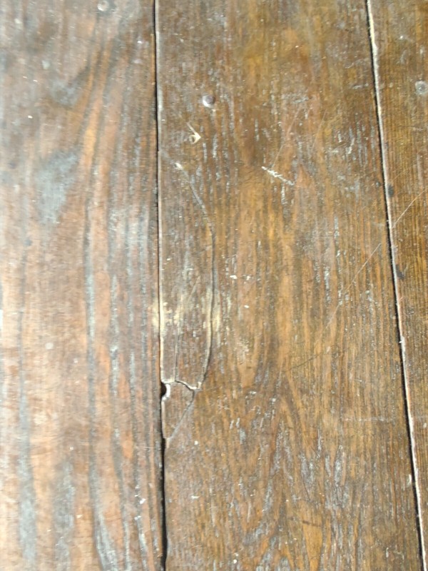 Antique Primitive Oak Drop Leaf Farmhouse Kitchen Table gallery