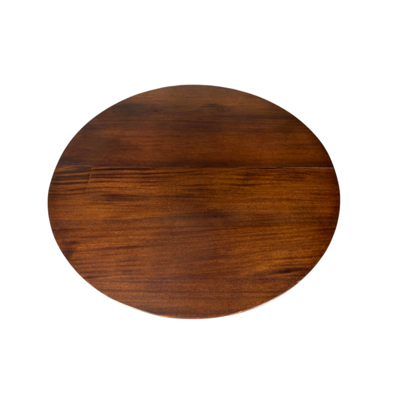 Antique Mahogany Ball & Claw Round Dining Table – 2 Leaves - c.1890s #22572 gallery