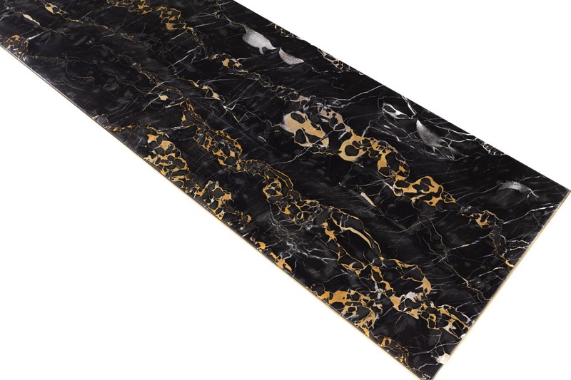 Brass and Black Marble Coffee Table gallery
