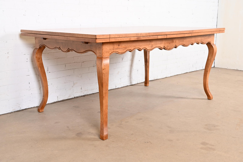 Baker Furniture Italian Provincial Maple Harvest Farmhouse Dining Table gallery