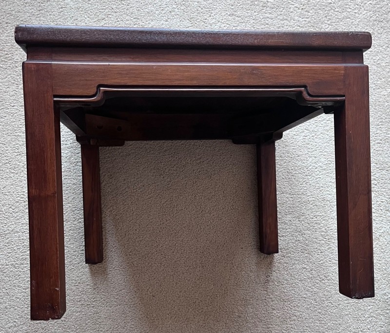 ASIAN MODERN VINTAGE SQUARE TABLE/STAND gallery