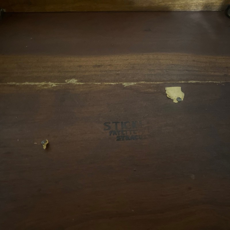 Antique L & J G Leopold Stickley Jacobean Cherry Wood One Drawer End Side Table gallery