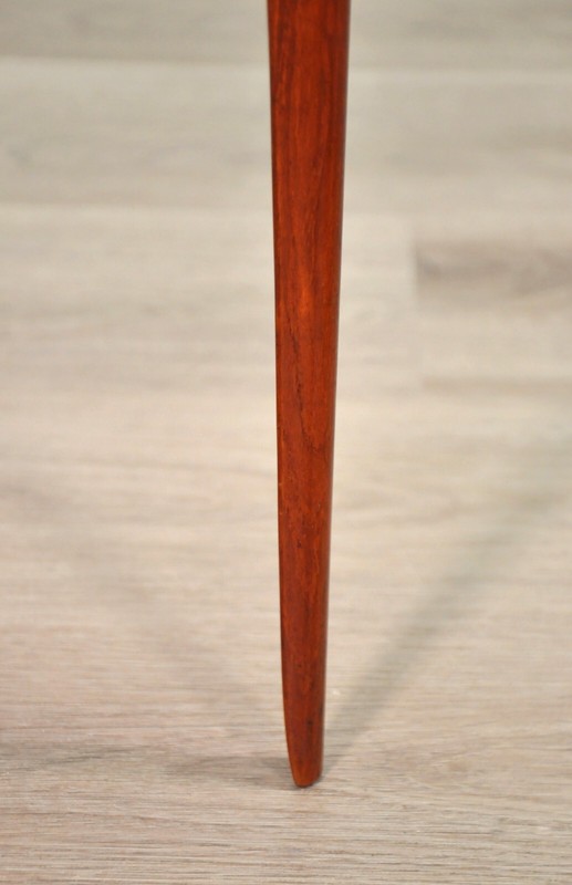 Mid-Century Danish Modern Teak Tray Table Engholm & Willumsen Fritz Hansen 1960s gallery