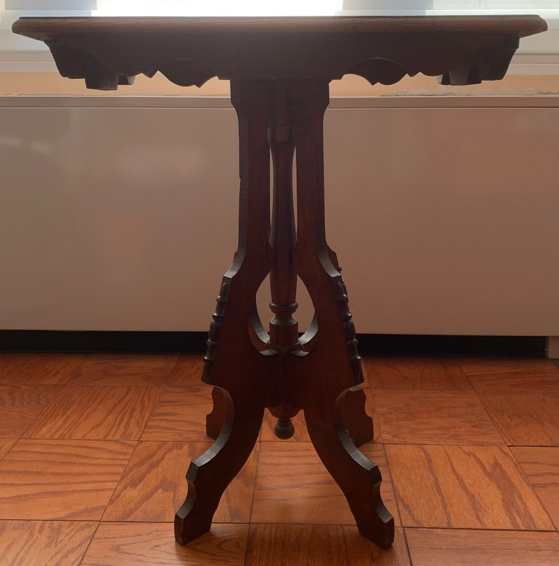 Antique Mahogany Solid Multi Function Table/Night Stand/Mini Bar RARE & UNIQUE