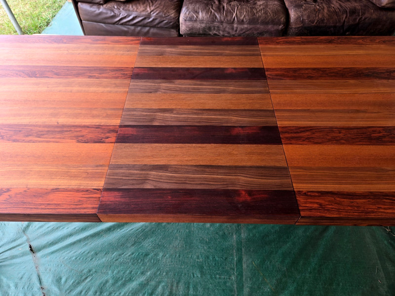 Dyrlund,Danish,dining table with leaf gallery
