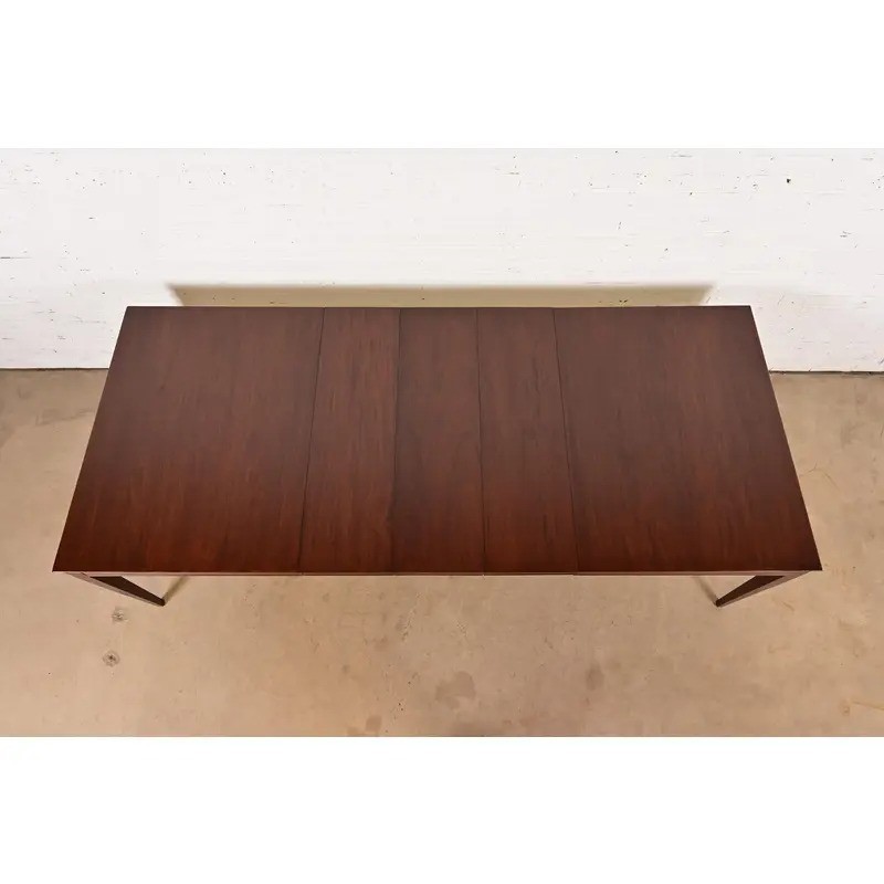 Drexel French Regency Mahogany Extension Dining Table, Newly Refinished gallery