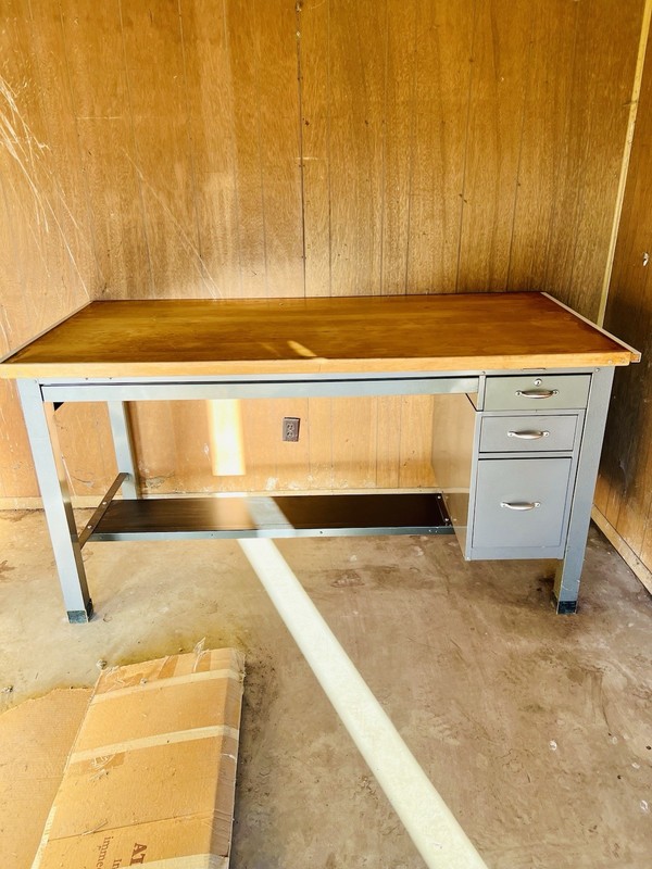 Hamilton Mfg Co Two Rivers Vintage Industrial Drafting Table gallery