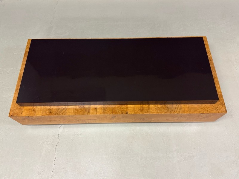 Paul Evans Burl Ash Patchwork Coffee Table gallery