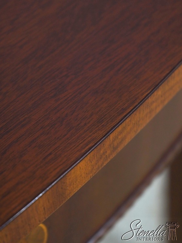 L73241: COUNCILL CRAFTSMEN Inlaid Mahogany Console Table gallery