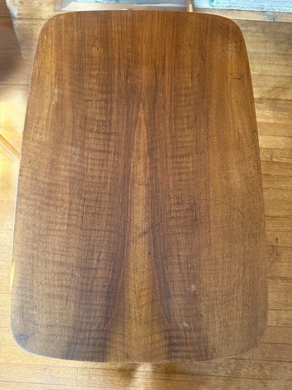 End Table- Ercol Mid-century- Solid Teak Wood Side Table gallery