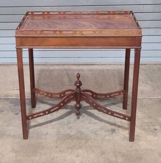 Baker Historic Charleston Chinese Chippendale Tea Table