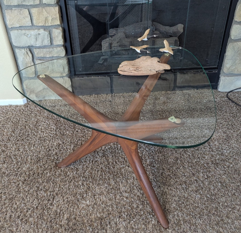 Adrian Pearsall Jacks End Side Table Mid Century Modern MCM Retro Space Age