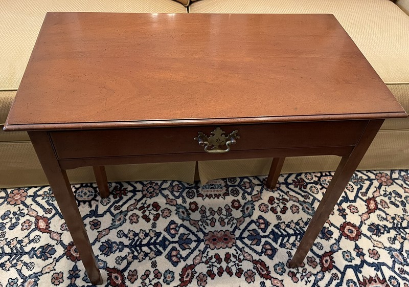 Kittinger Mahogany Wood Hall, Entry , or Side Table