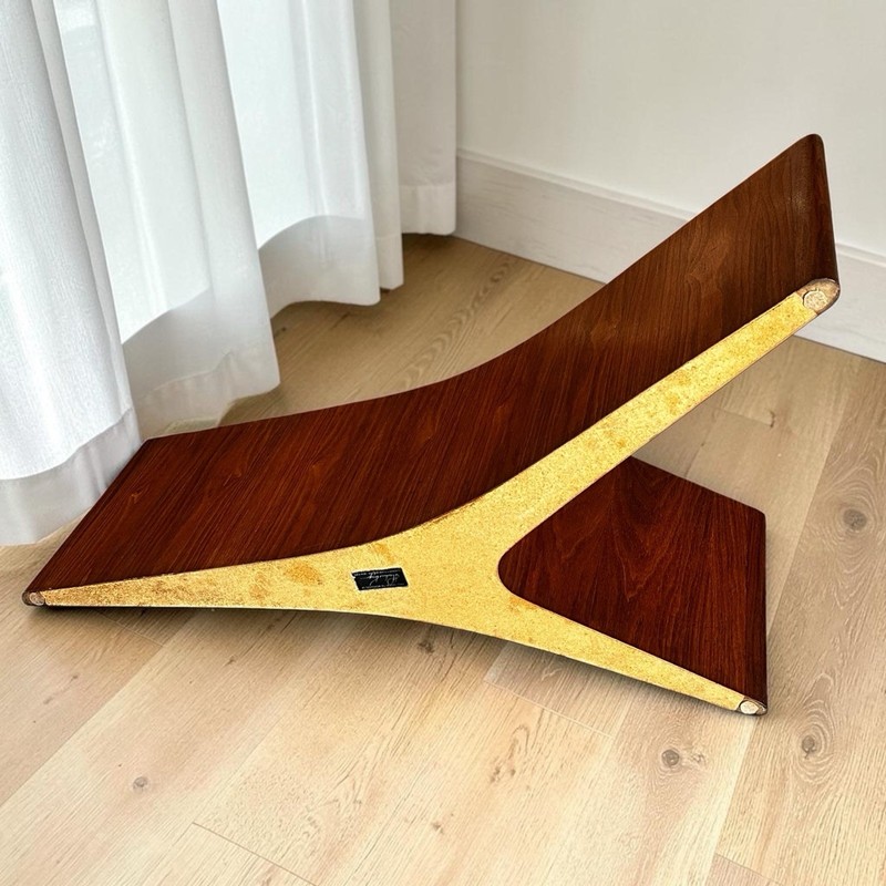Vladimir Kagan Upsilon Cocktail / Coffee Table, Mid Century Modern Vintage gallery