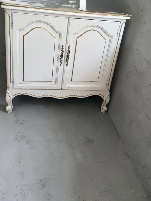 Mid 20th Century French Provincial Style Large Dixie Night Stand/Book Case (set)