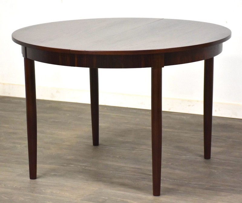 Danish Modern Oval Rosewood Dining Table gallery