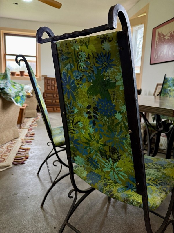 MCM Wrought Iron Table gallery