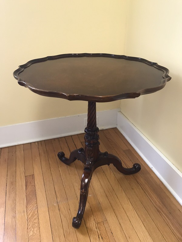 Imperial Furniture Mahogany wood Coffee, Tea Serving Table #123, c.1930 MI,USA