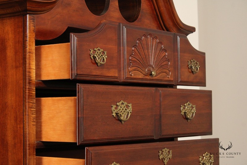 American Drew Queen Anne Style Cherry Highboy Chest gallery