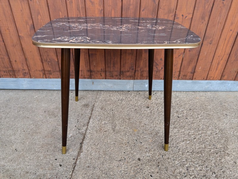 50s Vintage Kidney Table Coffee Table Rockabilly Retro 50s gallery