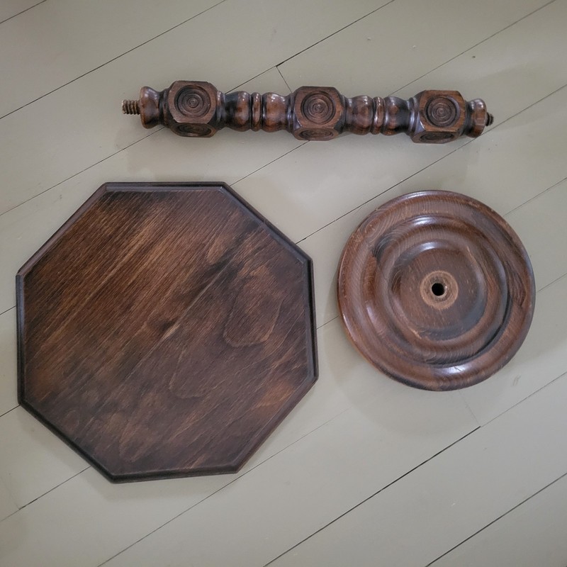 A French Charles Dudouyt style table gallery