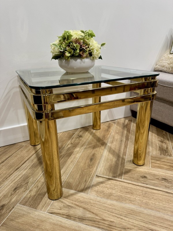 1970’s Brass Side or End Table gallery