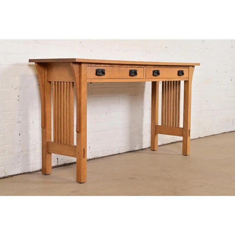 Stickley Mission Oak Arts & Crafts Buffet Server or Console Table gallery