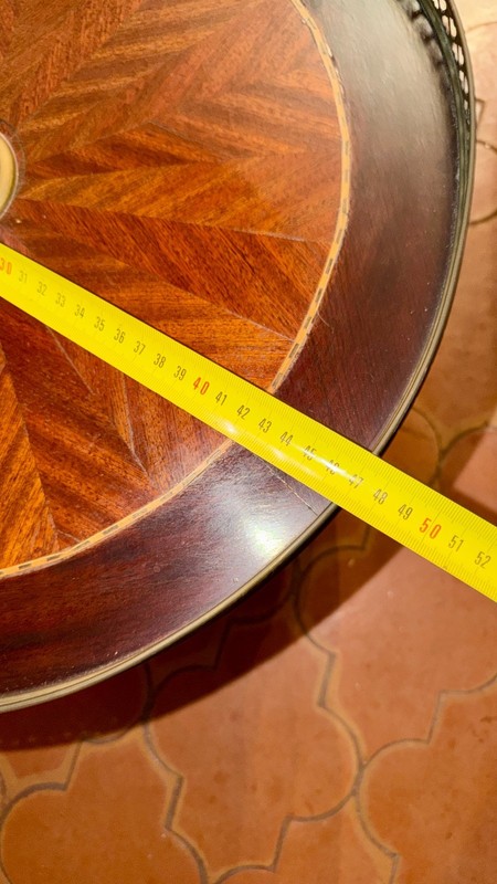 Table desserte ronde 3 niveaux XIX gallery