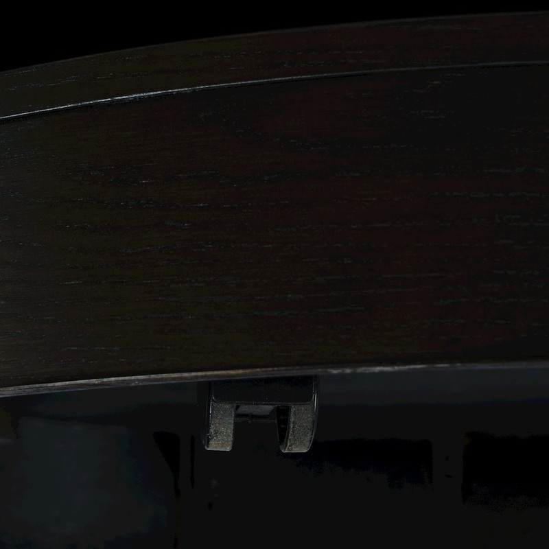 Mid-Century Modern Floating Sculpture Round Layered Coffee Table gallery