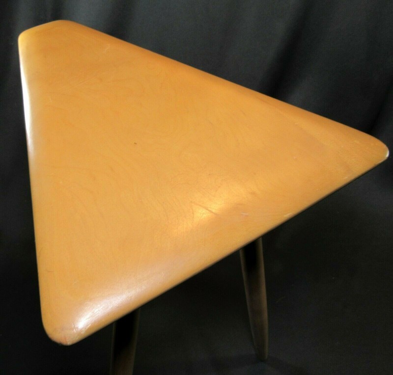 Mid-Century Modern CUSHMAN Cigarette or Side Table Signed ca.1950's Rare Piece! gallery