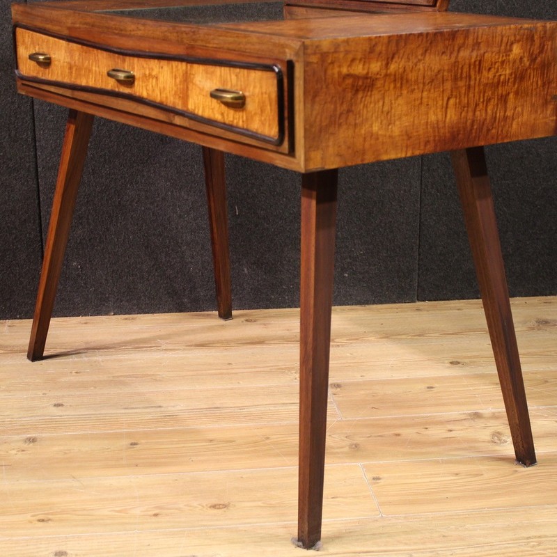 Console with mirror Italian dressing table desk design furniture 20th century gallery