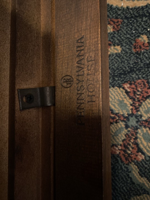 Pennsylvania House Coffee Table Cherry Vintage Butler Tray gallery