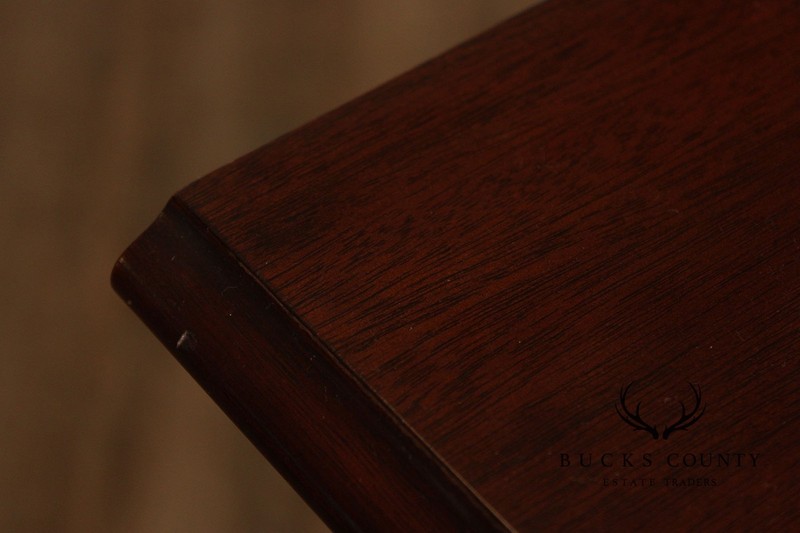 Councill Craftsmen Georgian Style Mahogany Shell Carved Lowboy gallery