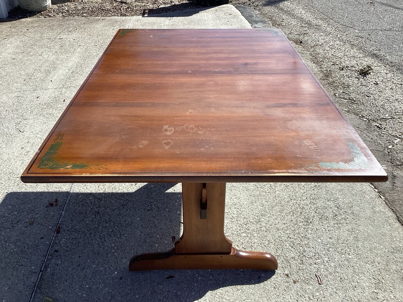 Solid Wood Hitchcock Dining Table gallery
